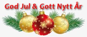 God Jul o Gott Nytt År